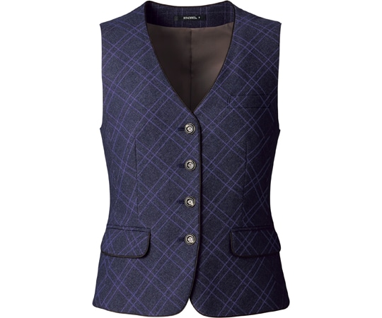 ボンマックス ベスト ネイビーXパープル 9G AV1278-38 9G 1枚（ご注文単位1枚）【直送品】