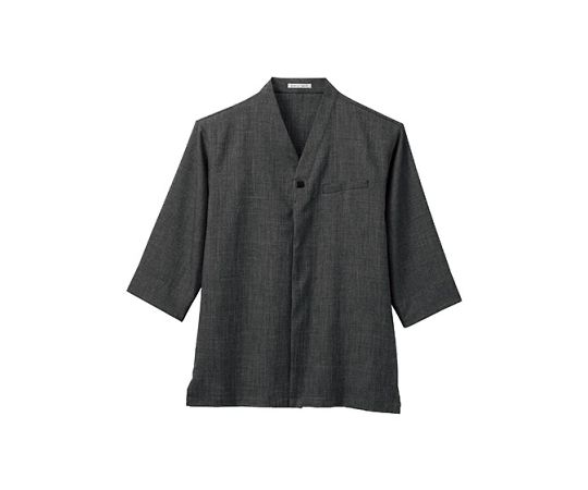 FACE ユニセックス和シャツ グレー 4L FB4543U-2 4L 1枚（ご注文単位1枚）【直送品】