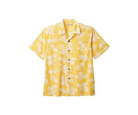FACE アロハシャツ(パイナップル) イエロ- SS FB4546U-10 SS 1枚（ご注文単位1枚）【直送品】