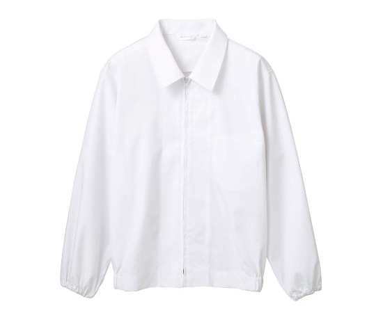 住商モンブラン ジャンパー 兼用 長袖 白 SS 8-711 1枚（ご注文単位1枚）【直送品】