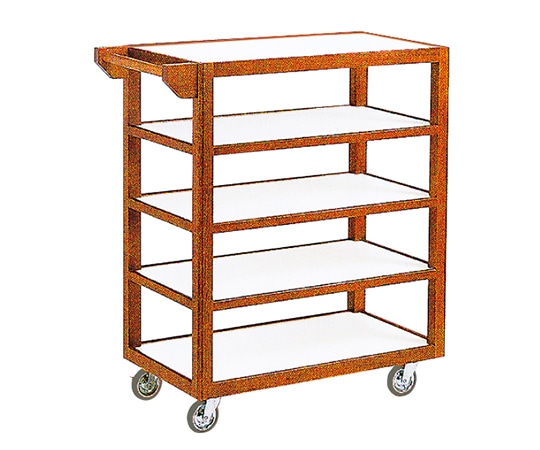 金沢車輌 木製サービスワゴン 900×450×H1100mm SA-69E 1台（ご注文単位1台）【直送品】