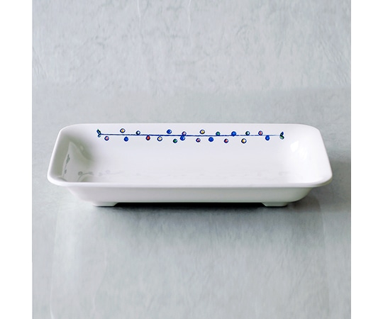 関東プラスチック工業 水玉 長角皿 M-1860MZ 1個（ご注文単位1個）【直送品】