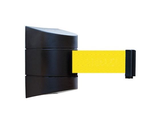 セーフラン安全用品 壁用ベルトパーテーション 黄 3m 11117 1個(ご注文単位1個)【直送品】