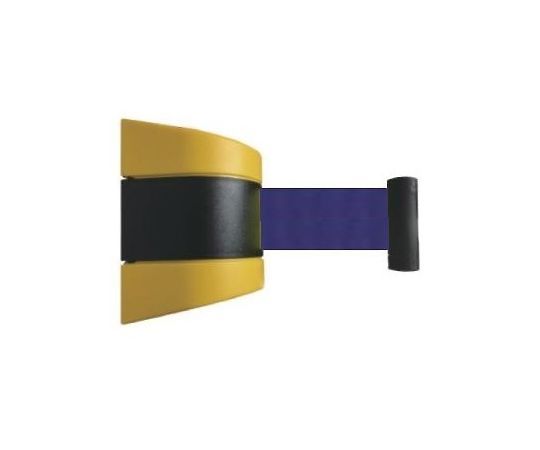 セーフラン安全用品 壁用ベルトパーテーション 青 5m J0045 1個(ご注文単位1個)【直送品】