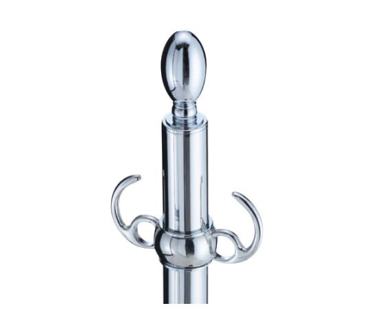 シロクマ フロアパーティションポールクローム/鏡面 FPP0108 1個(ご注文単位1個)【直送品】