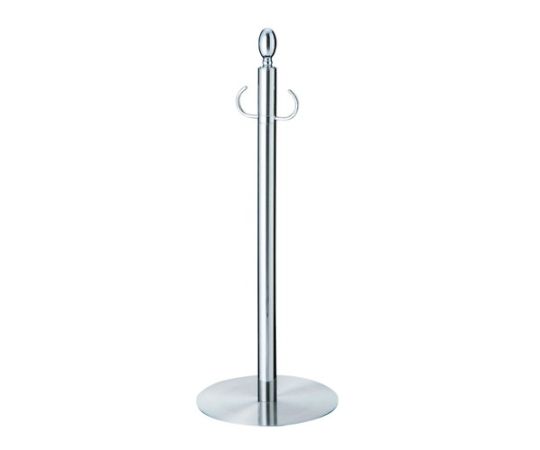 シロクマ フロアパーティションポールクローム/鏡面 FPP0307 1個(ご注文単位1個)【直送品】