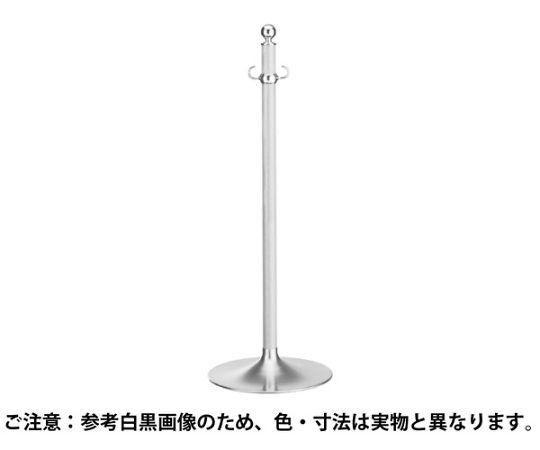 シロクマ フロアパーティションポールクローム/ダークオーク FPP1152 1個(ご注文単位1個)【直送品】