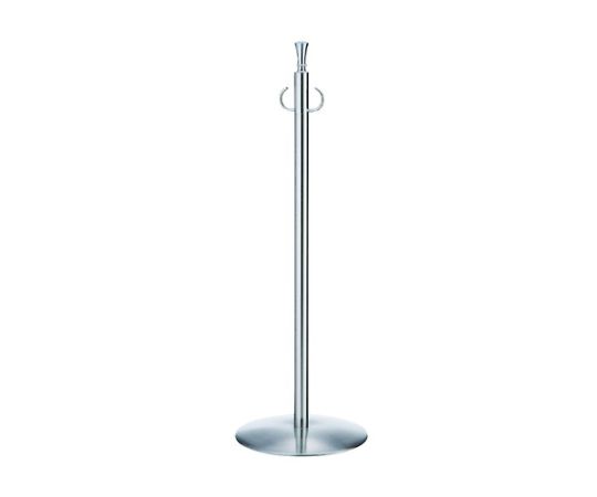 シロクマ フロアパーティションポールクローム/鏡面 FPP1253 1個(ご注文単位1個)【直送品】