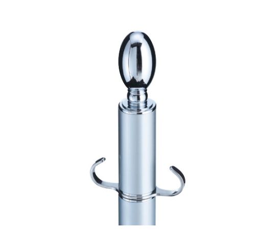 シロクマ フロアパーティションポールクローム/シルバー FPP0163 1個(ご注文単位1個)【直送品】