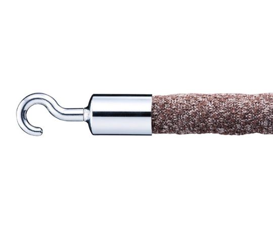 シロクマ ニットロープ径25×1200ミリブラウンミックス FPR25CN 1個(ご注文単位1個)【直送品】