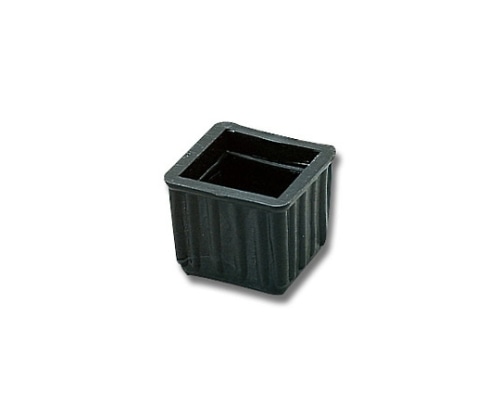 光 イス脚キャップバラ 角 21ミリ 黒 BE-4-212 1個(ご注文単位1個)【直送品】