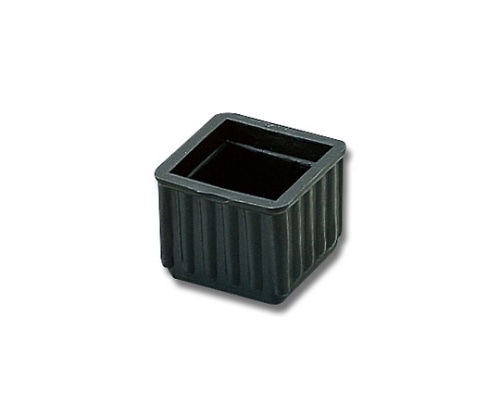 光 イス脚キャップバラ 角 24ミリ 黒 BE-4-242 1個(ご注文単位1個)【直送品】