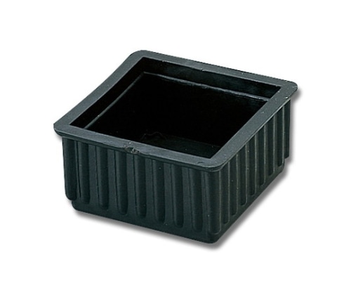 光 イス脚キャップバラ 角 45ミリ 黒 BE-4-452 1個(ご注文単位1個)【直送品】