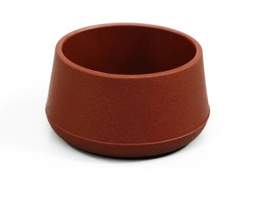 光 イス脚キャップバラ 丸 60ミリ 茶 BE-0-603 1個(ご注文単位1個)【直送品】