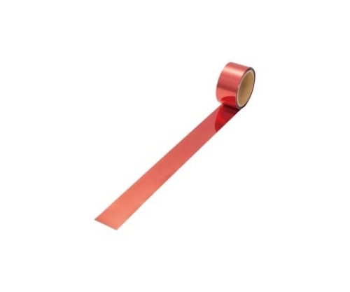 ササガワ メッキテープ 赤 40-4496 1個（ご注文単位1個）【直送品】