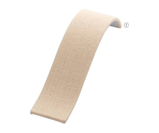 ストア・エキスプレス ネックレススタンド 小 アクリル製 布張り 61-152-11-1 1個（ご注文単位1個）【直送品】