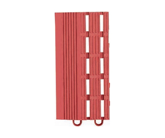 山崎産業(コンドル) エバック ブラシハードマット(共通縁駒O)レッド F-114-FO-R 1枚(ご注文単位1枚)【直送品】