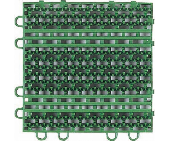 山崎産業(コンドル) エバック ライナーハードマット(本駒)グリーン F-120-HK-G 1枚(ご注文単位1枚)【直送品】