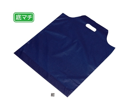 ストア・エキスプレス 山型タイプポリ袋 無地 紺 25×33×底マチ8 入数2000枚 61-785-25-4 1セット（ご注文単位1セット）【直送品】