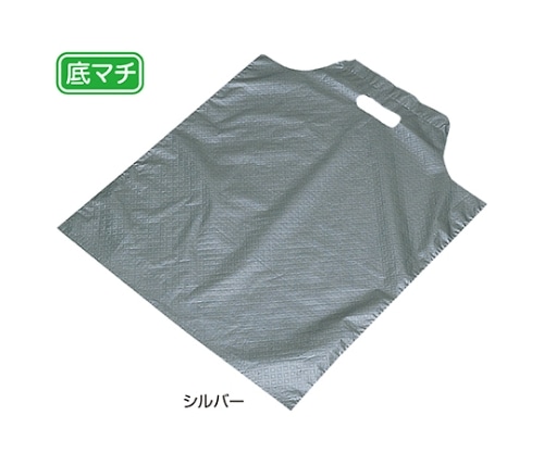 ストア・エキスプレス 無地 シルバー 25×33×底マチ8 入数2000枚 61-785-26-4 1セット（ご注文単位1セット）【直送品】