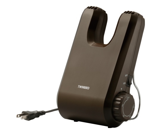 ツインバード くつ乾燥機 ブラウン SD-4546BR 1個(ご注文単位1個)【直送品】