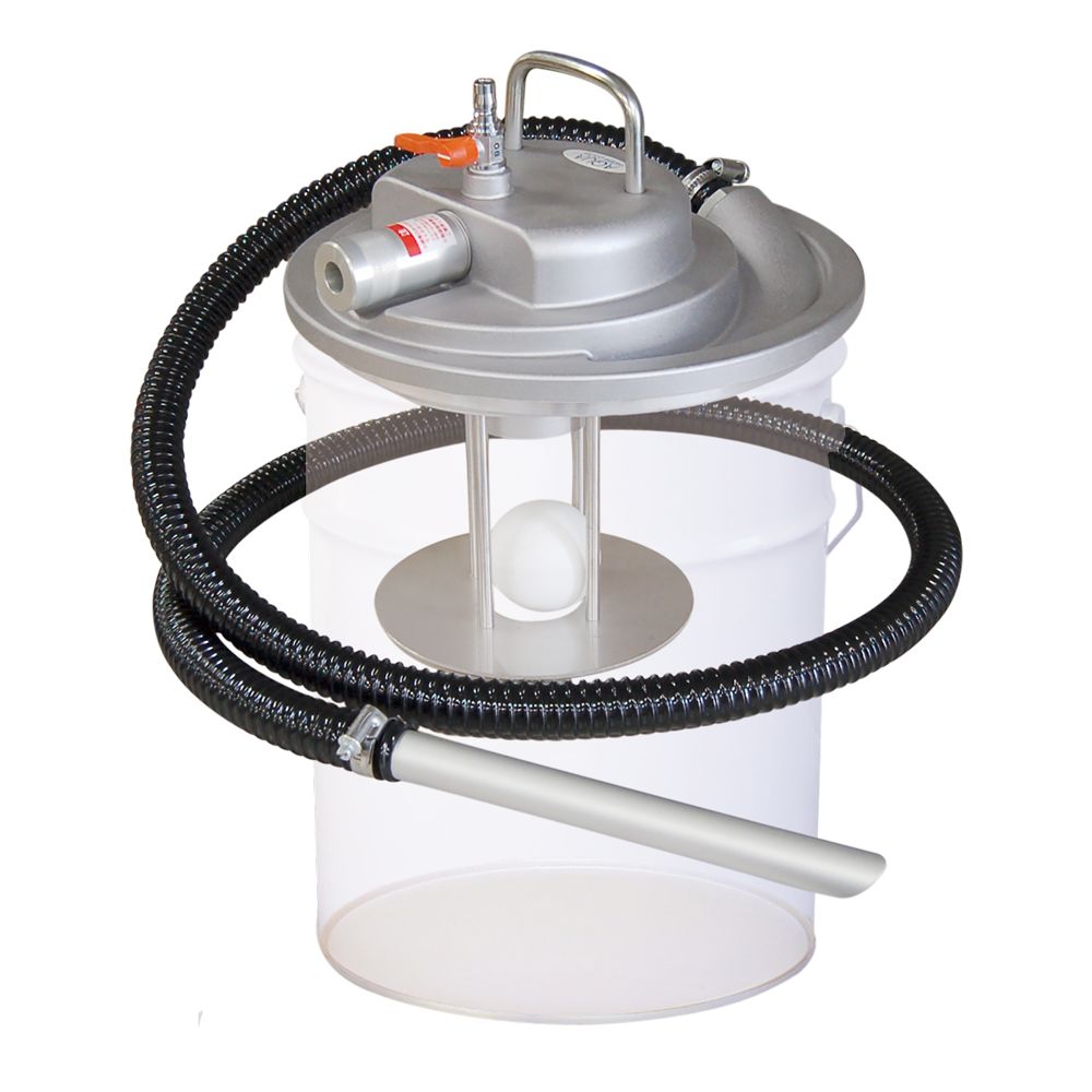 アクアシステム 乾湿両用エアバキュームクリーナー (灯油・軽油用､ストッパー付) APPQO400G 1個(ご注文単位1個)【直送品】