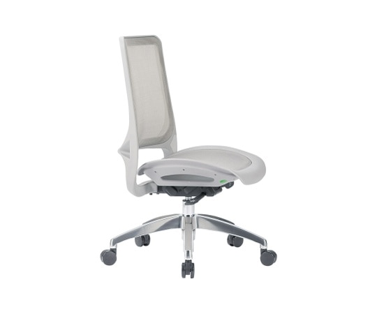 アイコ チェア ミドルバック肘なしタイプ フレーム:グレー 座・背:グレー MS-1645GR(M12)GR 1個(ご注文単位1個)【直送品】