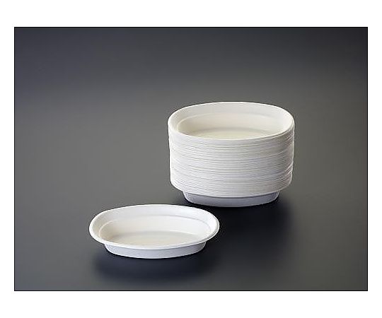 エスコ 140x230x45mm 紙皿(50枚) EA912MB-51 1袋（ご注文単位1袋）【直送品】