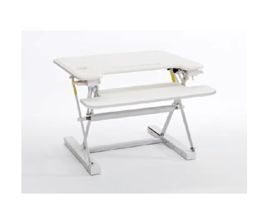 睦技研 パソコンデスク M02 ホワイト M02-W 1個(ご注文単位1個)【直送品】