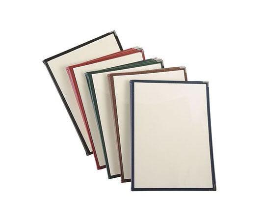 えいむ クリアテーピングメニュー LTA-412(A4×12) 茶 310615 1個（ご注文単位1個）【直送品】