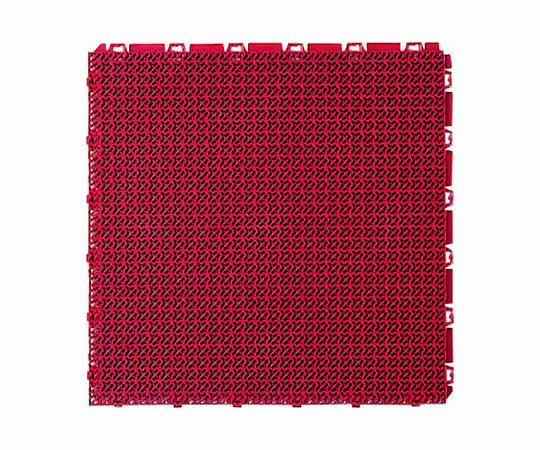山崎産業(コンドル) ブイステップマット13 本駒(レッド) F-126-HK-R 1枚(ご注文単位1枚)【直送品】