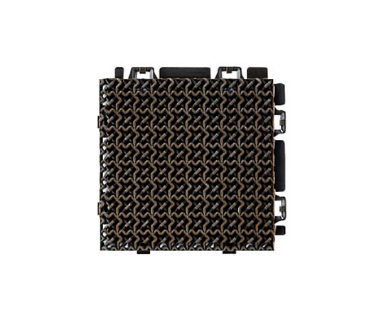 山崎産業(コンドル) ブイステップマット13 本駒S(ブラウン) F-126-HS-BR 1枚(ご注文単位1枚)【直送品】