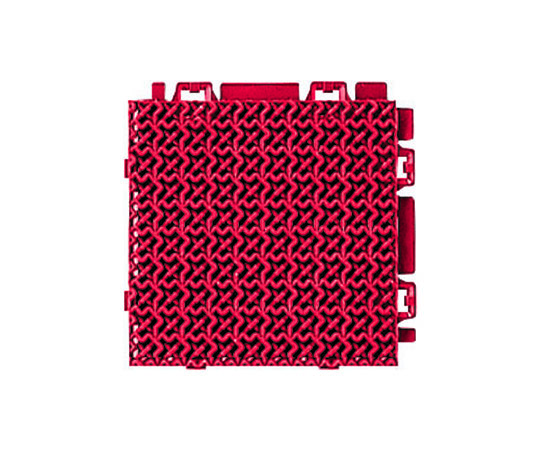 山崎産業(コンドル) ブイステップマット13 本駒S(レッド) F-126-HS-R 1枚(ご注文単位1枚)【直送品】