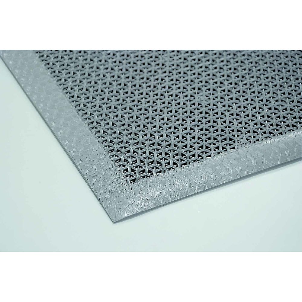 山崎産業(コンドル) ブイステップマット7 #18(グレー) F-207-18-GR 1枚(ご注文単位1枚)【直送品】