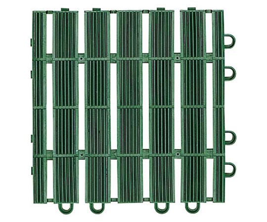 山崎産業(コンドル) ピースラインマット 本駒(グリーン) F-116-HK-G 1枚(ご注文単位1枚)【直送品】