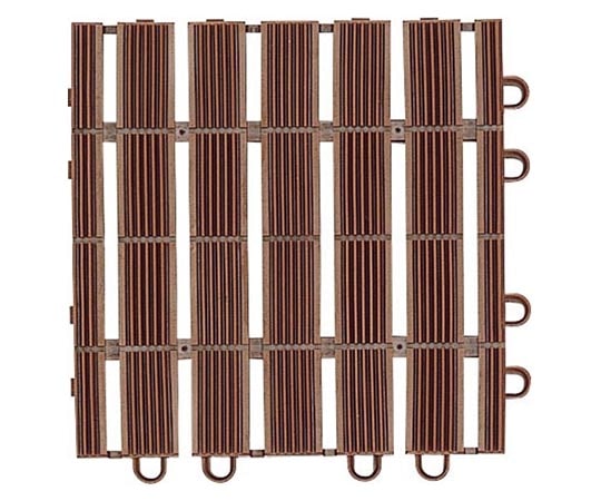 山崎産業(コンドル) ピースラインマット 本駒(ブラウン) F-116-HK-BR 1枚(ご注文単位1枚)【直送品】