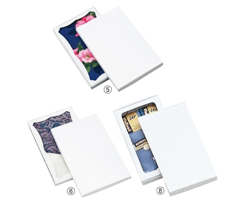 ストア・エキスプレス ギフトケース 白 15×25.7×2.5 1セット(10枚入) 61-781-88-7 1セット（ご注文単位1セット）【直送品】