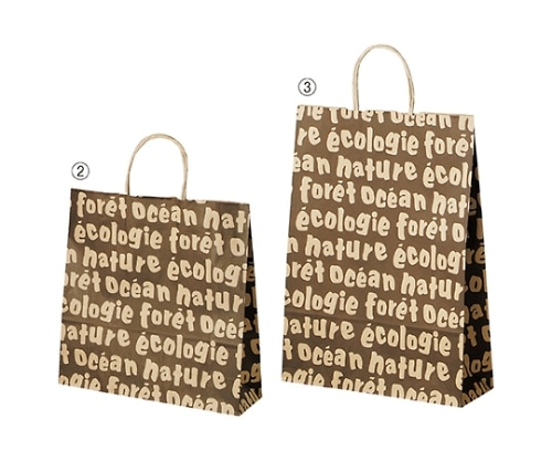 ストア・エキスプレス 手提げ紙袋 フランス 20×12×25 入数25枚 61-310-22-1 1セット（ご注文単位1セット）【直送品】