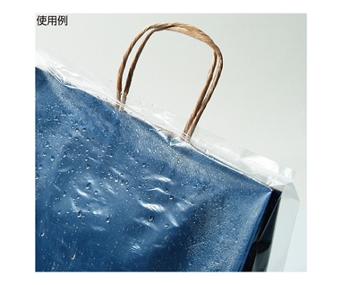 ストア・エキスプレス 紙袋用雨カバー 34×41×横マチ12 1セット(50枚入) 61-312-14-1 1セット（ご注文単位1セット）【直送品】