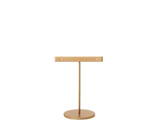 ストア・エキスプレス アクセサリーミニスタンド T字型 小 ゴールド 61-151-9-4 1個（ご注文単位1個）【直送品】