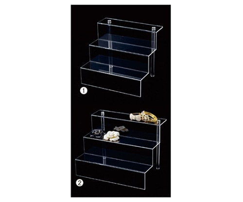 ストア・エキスプレス 3段ディスプレイ 小 61-155-12-1 1台（ご注文単位1台）【直送品】