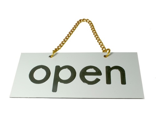 光 レインボープレート OPEN-CLOSED グレーG FJ221-5 1個（ご注文単位1個）【直送品】