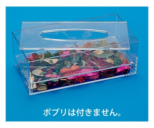 蝶プラ工業 ポプリを入れるティッシュケース 691172 1個（ご注文単位1個）【直送品】