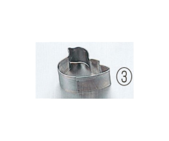 田中糧機製作所 18-8 クッキー抜型 ③水鳥  1個(ご注文単位1個)【直送品】