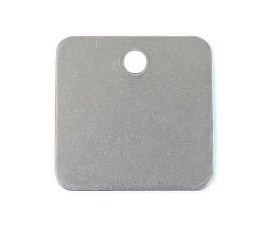 エスコ 25x25mm タグブランク(アルミ 角/10枚) EA591HC-1 1PACK(ご注文単位1PACK)【直送品】