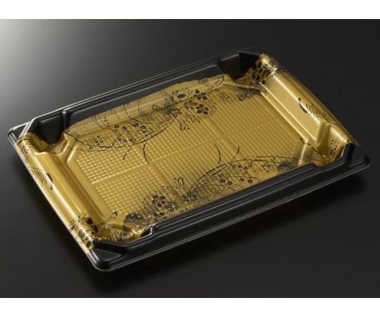 中央化学 刺身・鮮魚容器 四方盛24-17 永徳BK 身 600枚 005082 1ケース(ご注文単位1ケース)【直送品】