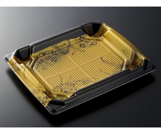 中央化学 刺身・鮮魚容器 四方盛20-17 永徳BK 身 600枚 004333 1ケース(ご注文単位1ケース)【直送品】