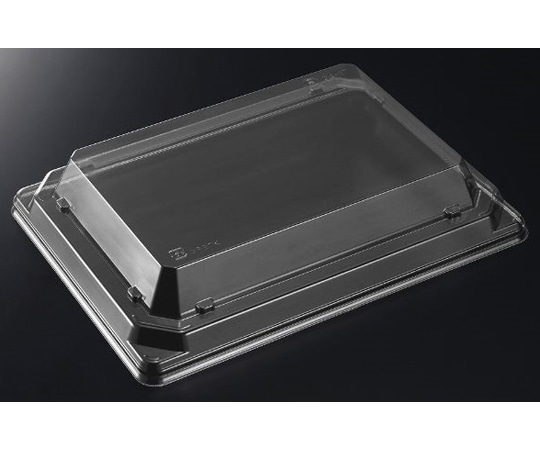 中央化学 刺身・鮮魚容器 四方盛24-17(CAPG)蓋 600枚 005595 1ケース(ご注文単位1ケース)【直送品】