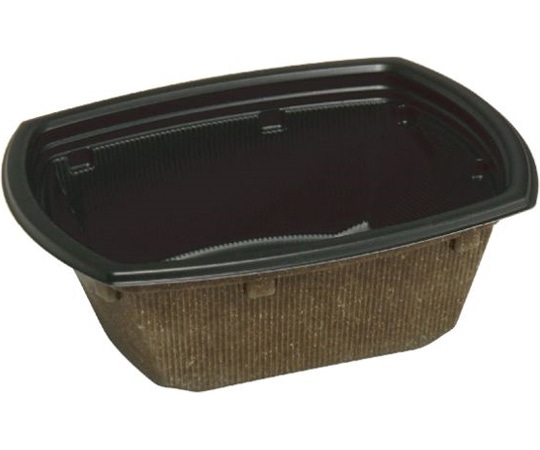 中央化学 弁当容器 BCTコバコ18-15 BK-コトン BR 身【weeco】 600枚 7344 1ケース(ご注文単位1ケース)【直送品】