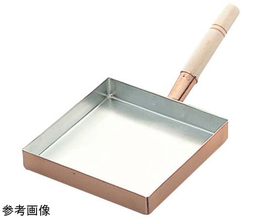 田辺金具 銅玉子焼 関東型 18cm 1個（ご注文単位1個）【直送品】